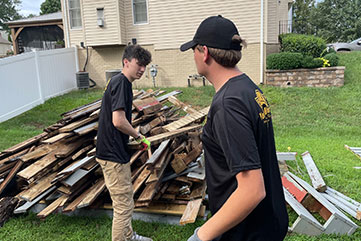 Yard Debris Removal