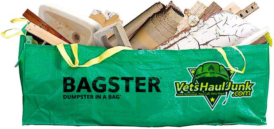 bagster-Dumpster-in-a bag-Vet haul Junk